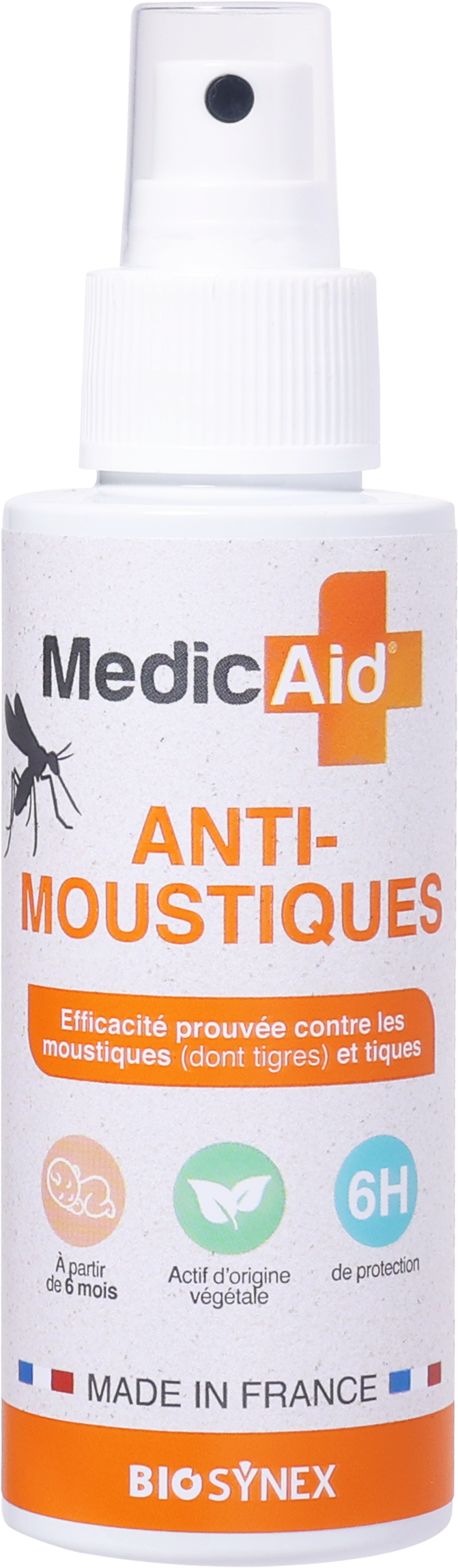 “MEDICAID” SPRAY ANTI-MOUSTIQUES code EAN 3532678600079 