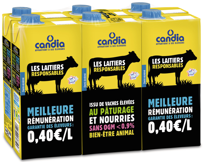 LAIT  DEMI-ÉCRÉMÉ