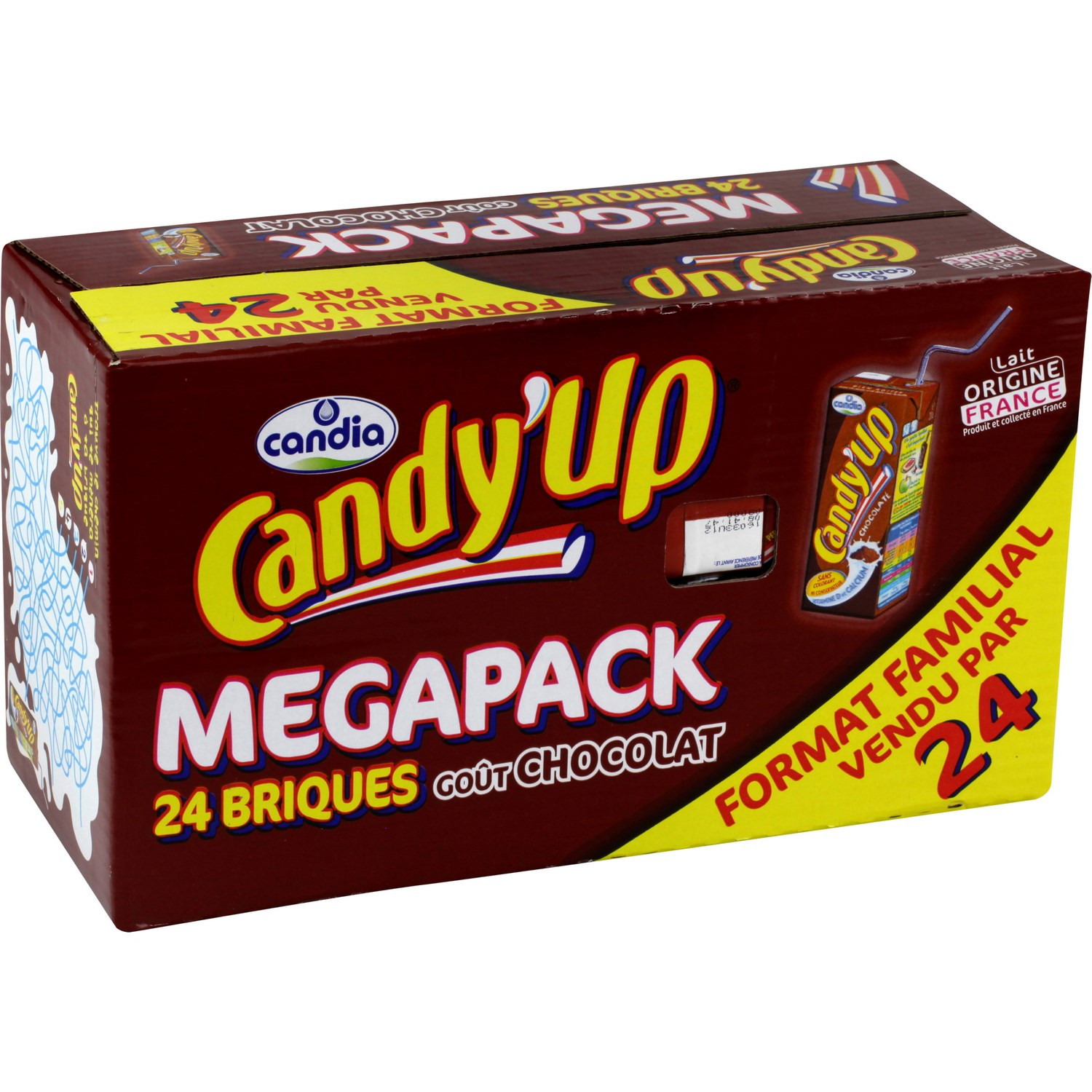 Lait Chocolaté Vitamine D Et Calcium CANDIA