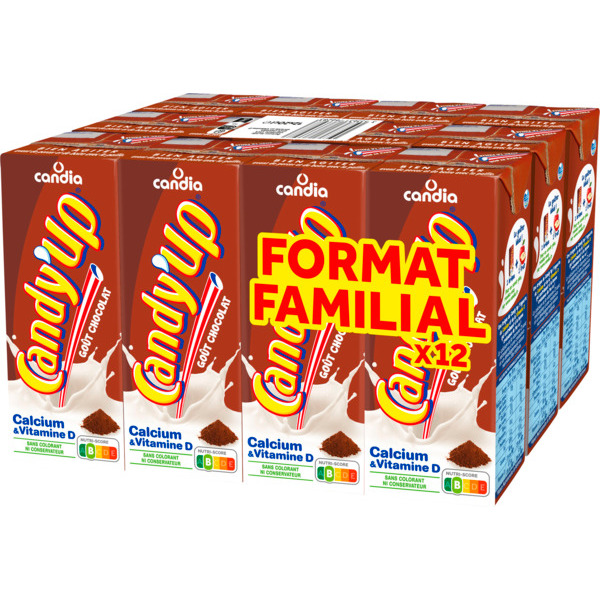  Boisson Lactée Chocolat Candy Up code EAN 3533631766283 