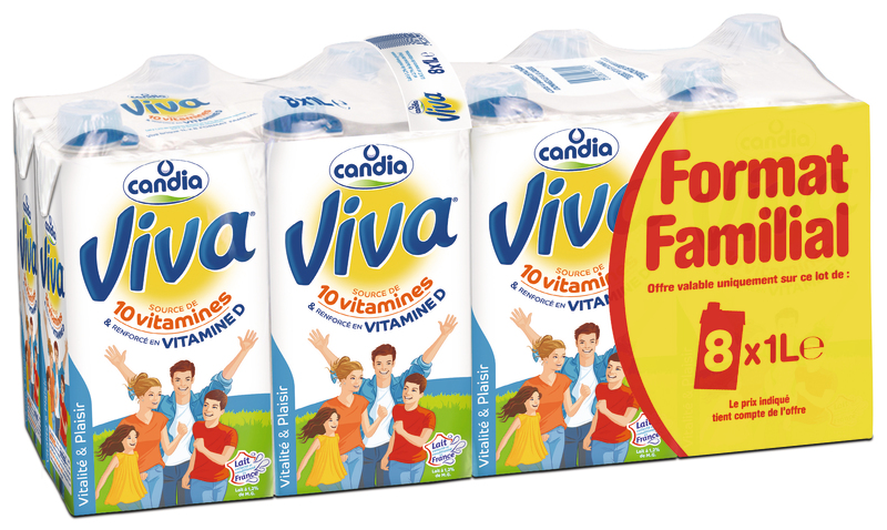 LAIT UHT VITAMINÉ Viva