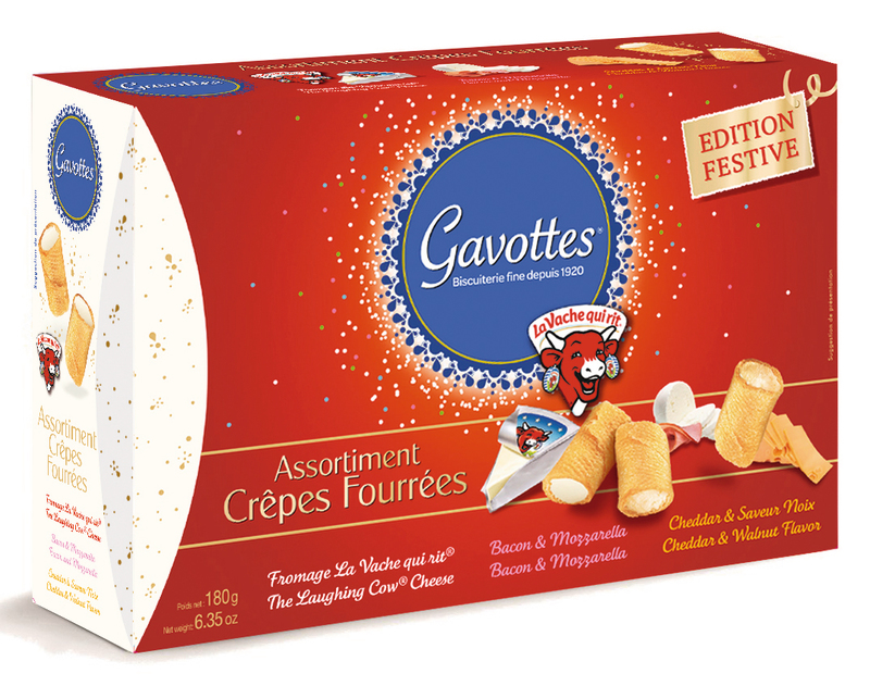 ASSORTIMENT CRÊPES FOURRÉES VACHE QUI RIT, MOZZ...