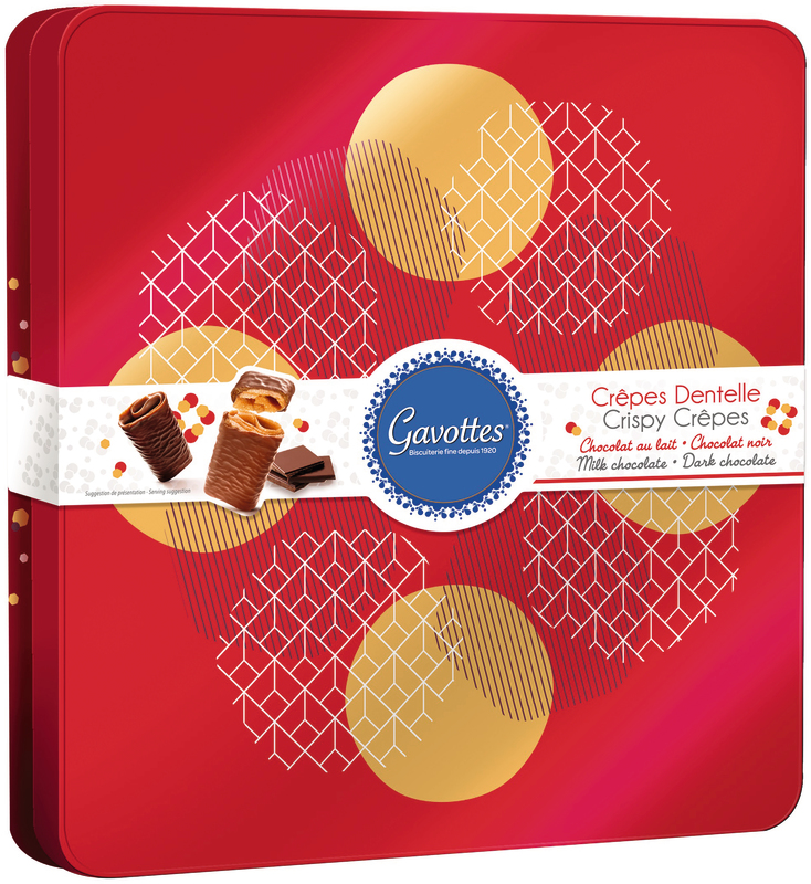 COFFRET CRÊPES DENTELLE AU CHOCOLAT FEU Gavottes