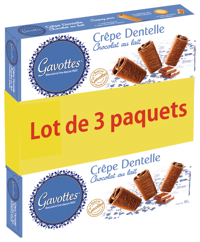 CRÊPES DENTELLE CHOCOLAT AU LAIT GAVOTTES