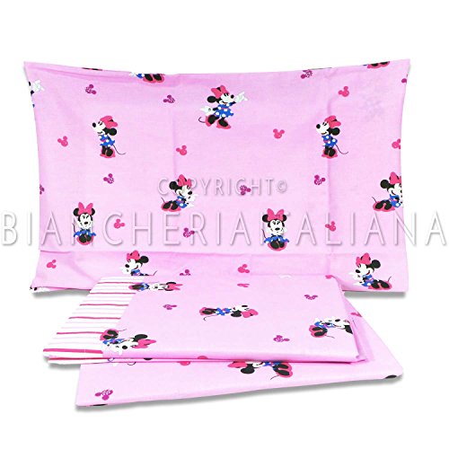 Caleffi Disney Parure de Lit Berceau Baby MINNI...