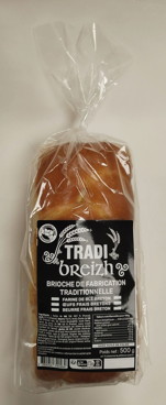 BRIOCHE DE FABRICATION TRADITIONNELLE