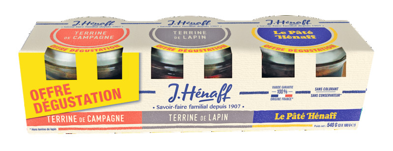 LE PÂTÉ HÉNAFF, TERRINE DE CAMPAGNE, TERRINE DE...