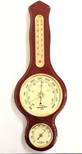 STATION METEO MURALE - BOIS - Modele Luxe - INT...