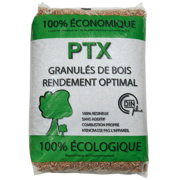  POUR L'ACHAT D'UNE PALETTE DE 72 SACS DE GRANULÉS DE BOIS code EAN 3540709000910 