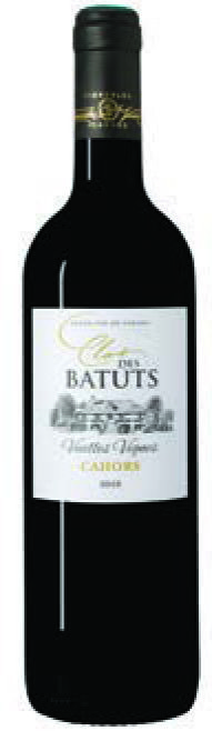  AOP(1) CAHORS CLOS DES BATUTS “VIEILLES VIGNES” 2019. code EAN 3540801167511 