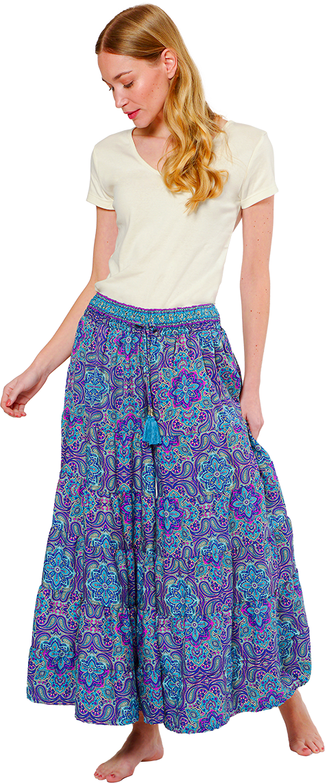  PANTALON IMPRIMÉ LARGE
TOUCHER SOIE code EAN 3542390266958 