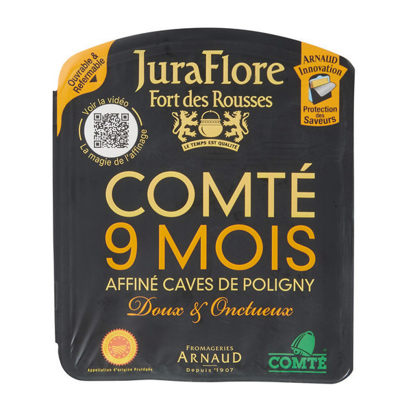 juraflore Comté 9 Mois A.O.P code EAN 3542860752011 