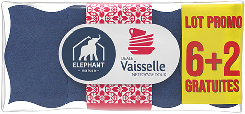 Éponges grattantes vaisselles