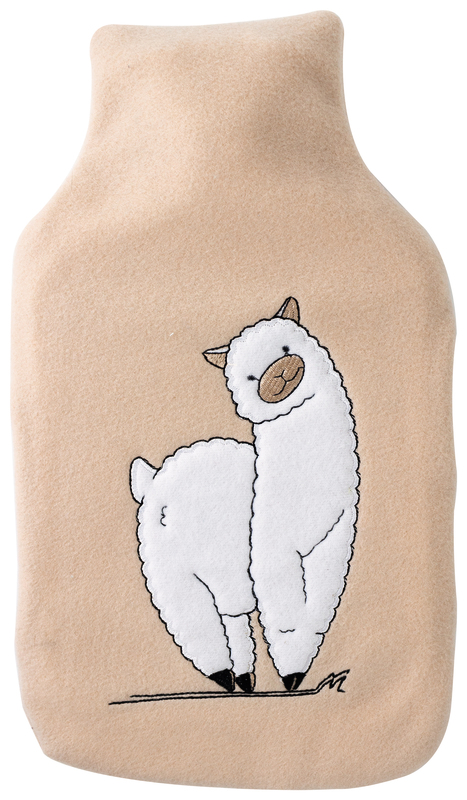 BOUILLOTTE 2 L + HOUSSE AMOVIBLE , 100% POLYEST...