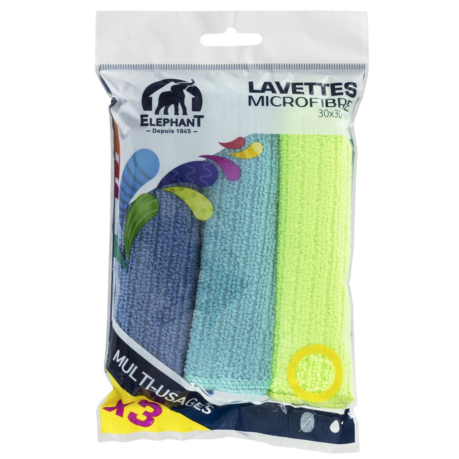 Lavette microfibre