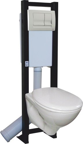 Regia pack wc suspendu avec bâti support autopo...