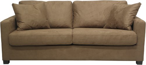 Pole Faustc3m2245 flore 3 places convertible microfibre moscato 183 x 96 x 82 cm 3544740600528 (3544740600528)