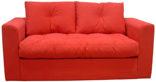 Pole Calypc2v2391 argos canap 2 places convertible mousse polycoton rouge 153 x 78 x 80 cm 3544740600764 (3544740600764)
