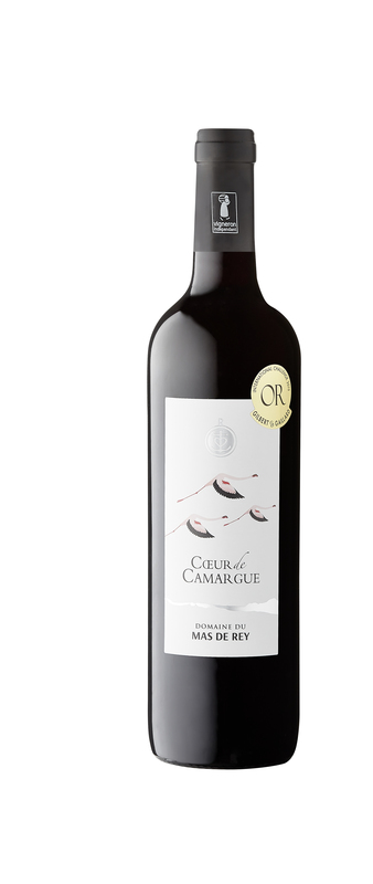 Cœur de Camargue Domaine du Mas de Rey IGP BOUCHES DU RHÔNE  ROUGE 2018 Cœur de Camargue Domaine du Mas de Rey code EAN 3545440110140 