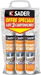 CARTOUCHES DE MASTIC(3) 3549210005957 (3549210005957)