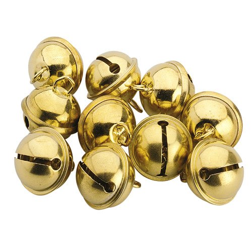 3989 lot de 10 grelots diamètre 24 mm moyen