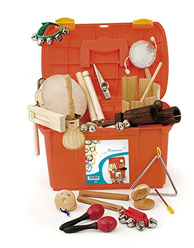 9242 malle de 16 instruments orange