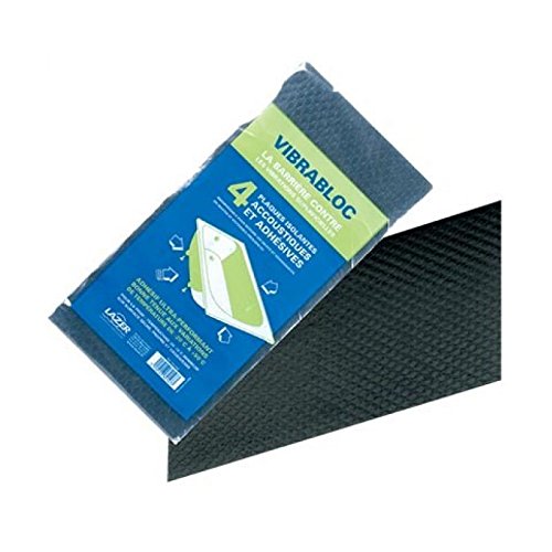 LOT DE 4 PLAQUES INSONORISATION BAIGNOIRE VIBRA...