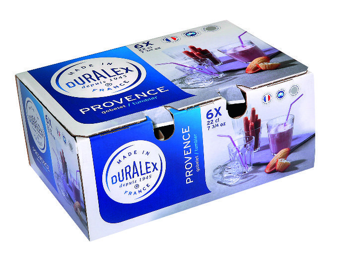 PACK DE 6 GOBELETS 22 CL PROVENCE