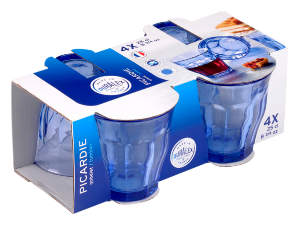 LOT DE 4 GOBELETS PICARDIE
