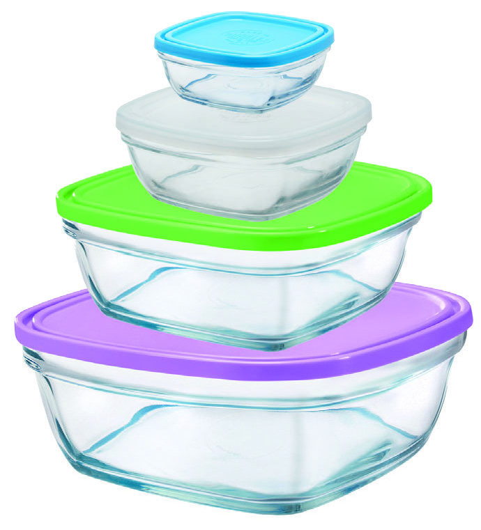  SET DE 4 BOÎTES DE CONSERVATION code EAN 3550190504040 