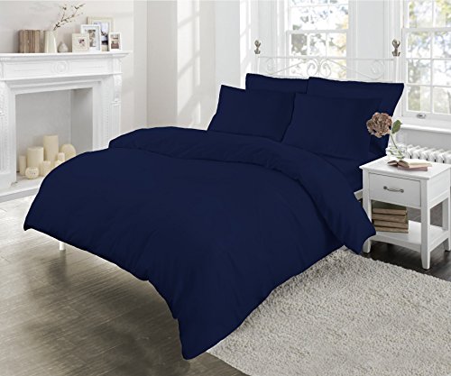 Luxe 180 Percale Housse de couette double et 2 ...