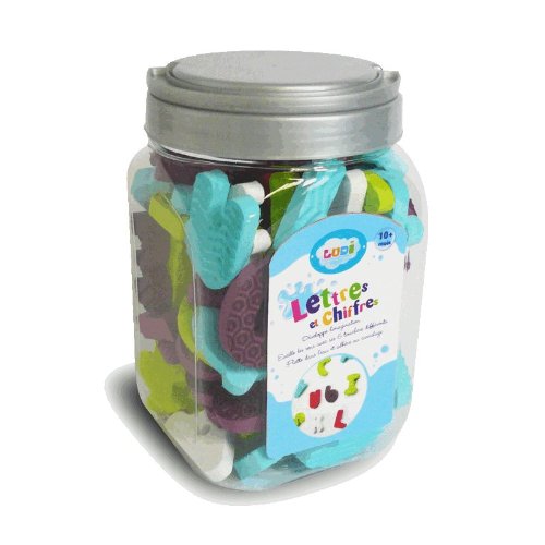 - jouets pour le bain - lettres et chiffres en ...