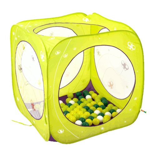 - cube à balles pop-up - papillon