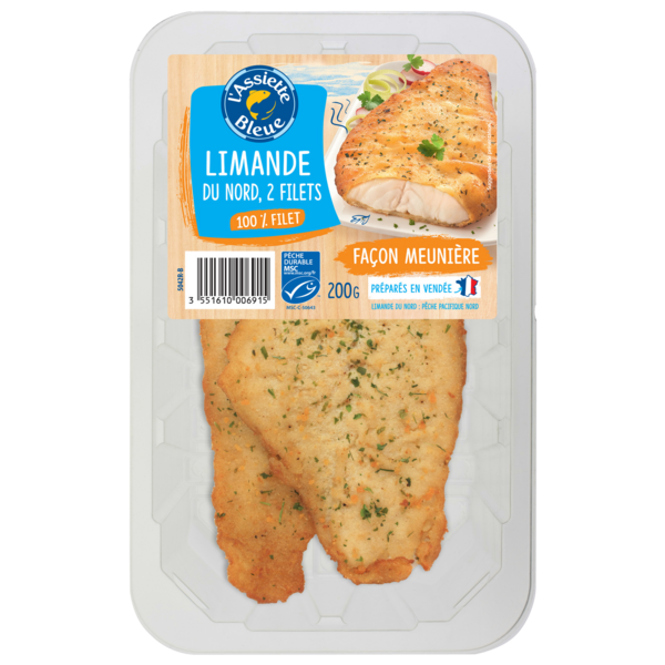 Filet de Limande du Nord 3551610006915 L'ASSIETTE BLEUE Filet de Limande du Nord 3551610006915 L'ASSIETTE BLEUE