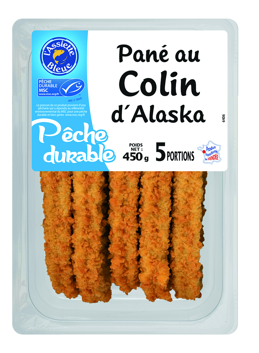 PANÉS DE COLIN D'ALASKA MSC