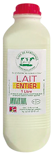 LAIT ENTIER FERMIER