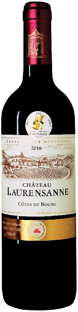 AOP(2) CÔTES DE BOURG CHÂTEAU LAURENSANNE 2016. 3553270516070 (3553270516070)
