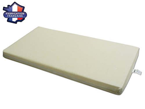 MODULIT : matelas déhoussable lavable pour landau 40x80x5cm housse en bambou code EAN 3553350003353 