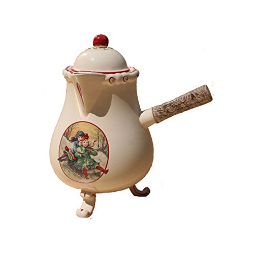 Chocolatière faïence Saint Petersbourg ~ Faïenc...