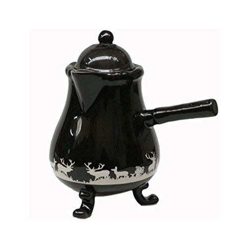 Chocolatière faïence Papier découpés noir ~ Faï...