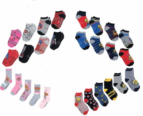 LOT DE CHAUSSETTES ENFANT