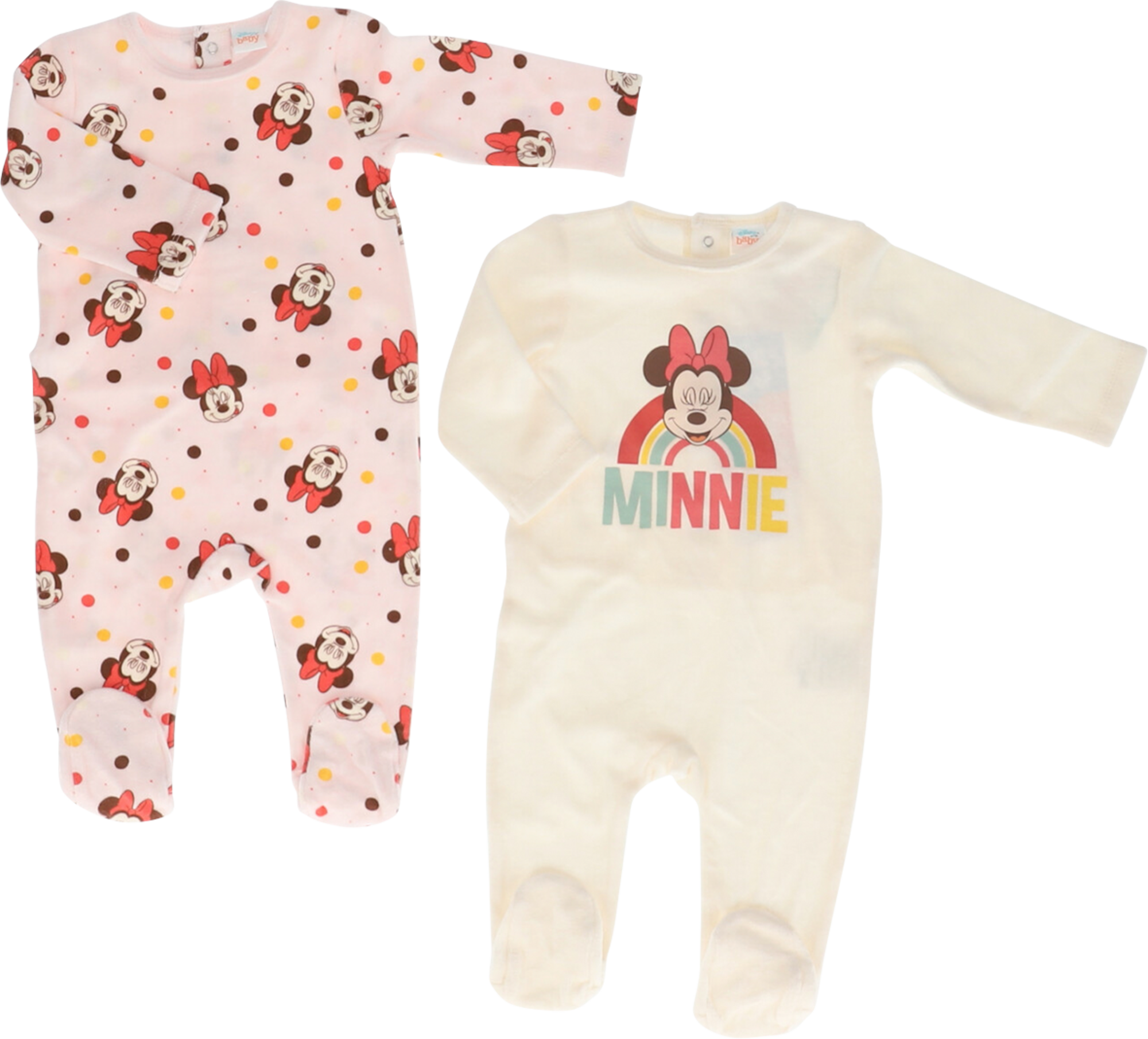 LOT DE 2 DORS-BIEN VELOURS BÉBÉ