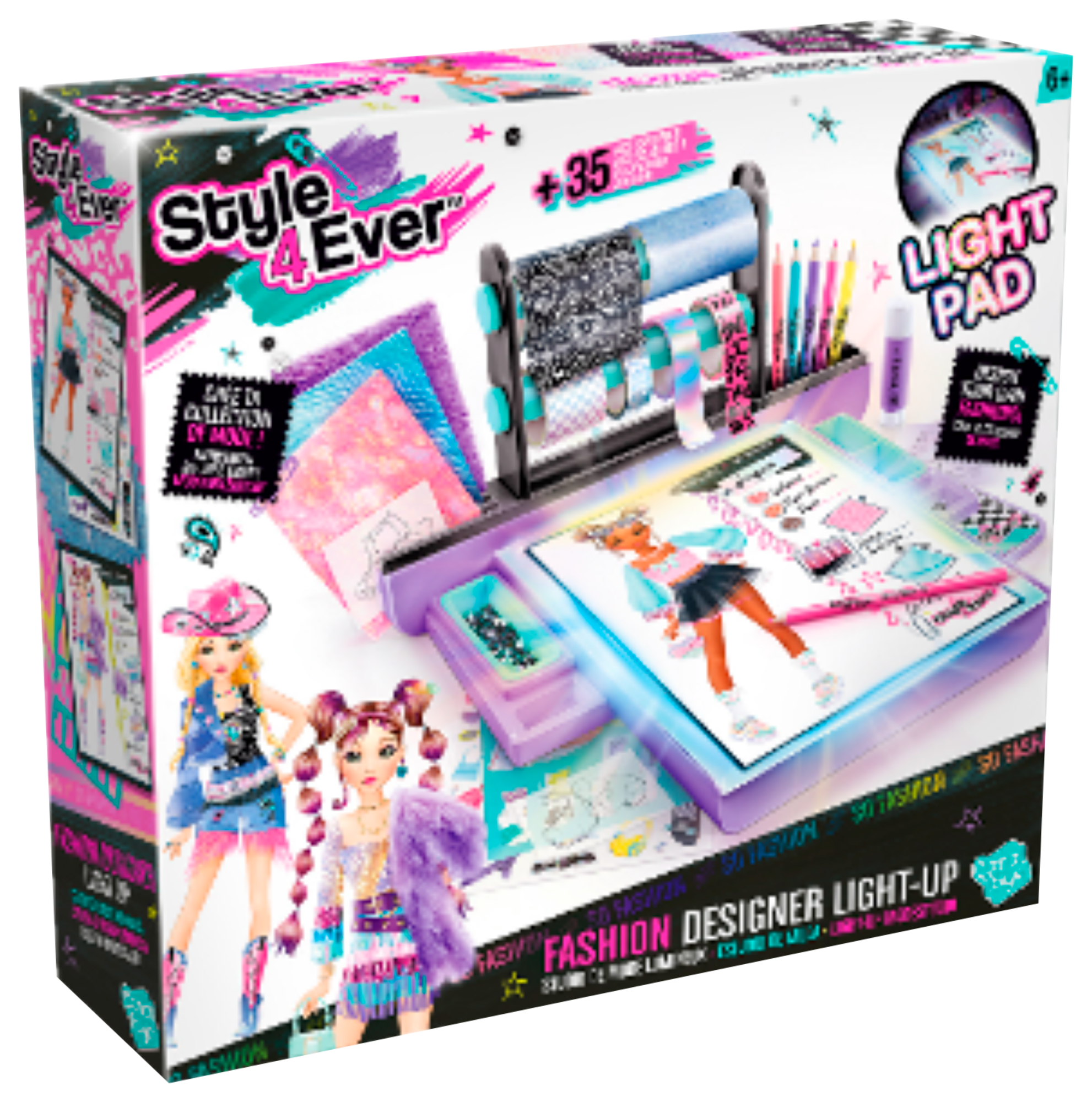  1. STUDIO DE MODE LUMINEUX
2. STUDIO DE SCRAPBOOKING
3. STUDIO DE PEINTURE FLUFFY PAINT code EAN 3555801288203 