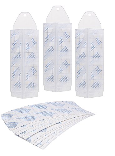 Demi-Diamond Pièges pour mites vestimentaires avec pheromones (3 x piège, 20 x blocs / plaquettes de pheromones) 3557945167055 Demi Diamond