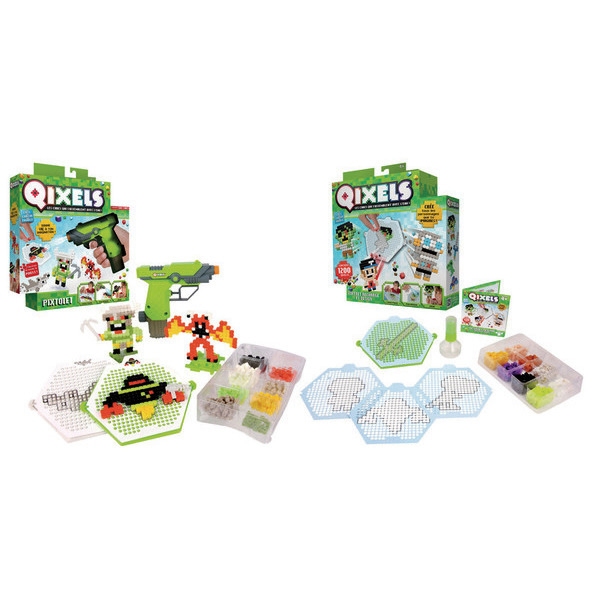asmodee-qixels Combo pack pixtolet + kit design 3558380044550 (3558380044550)