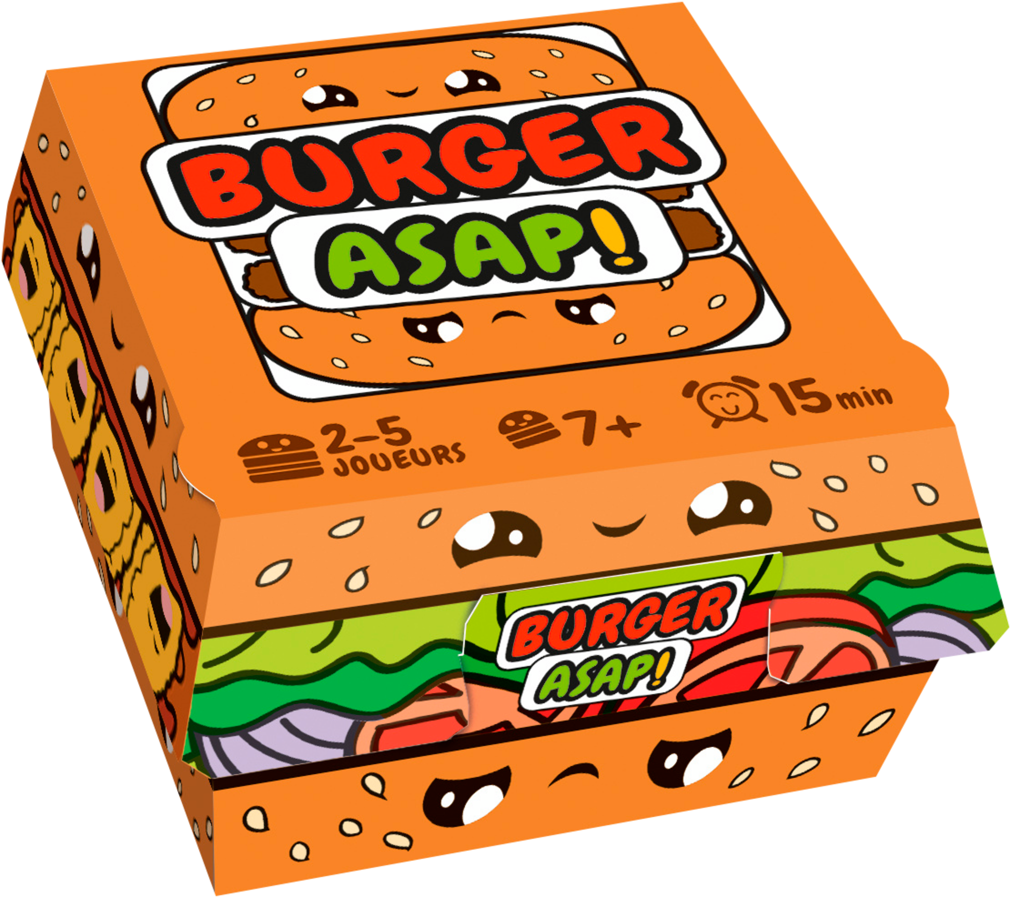 ASMODEE BURGER ASAP ou FRUITY ASAP code EAN 3558380102878 