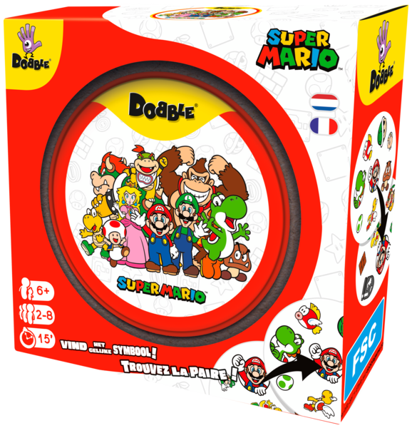 ASMODEE Dobble Super Mario 
 code EAN 3558380116790 