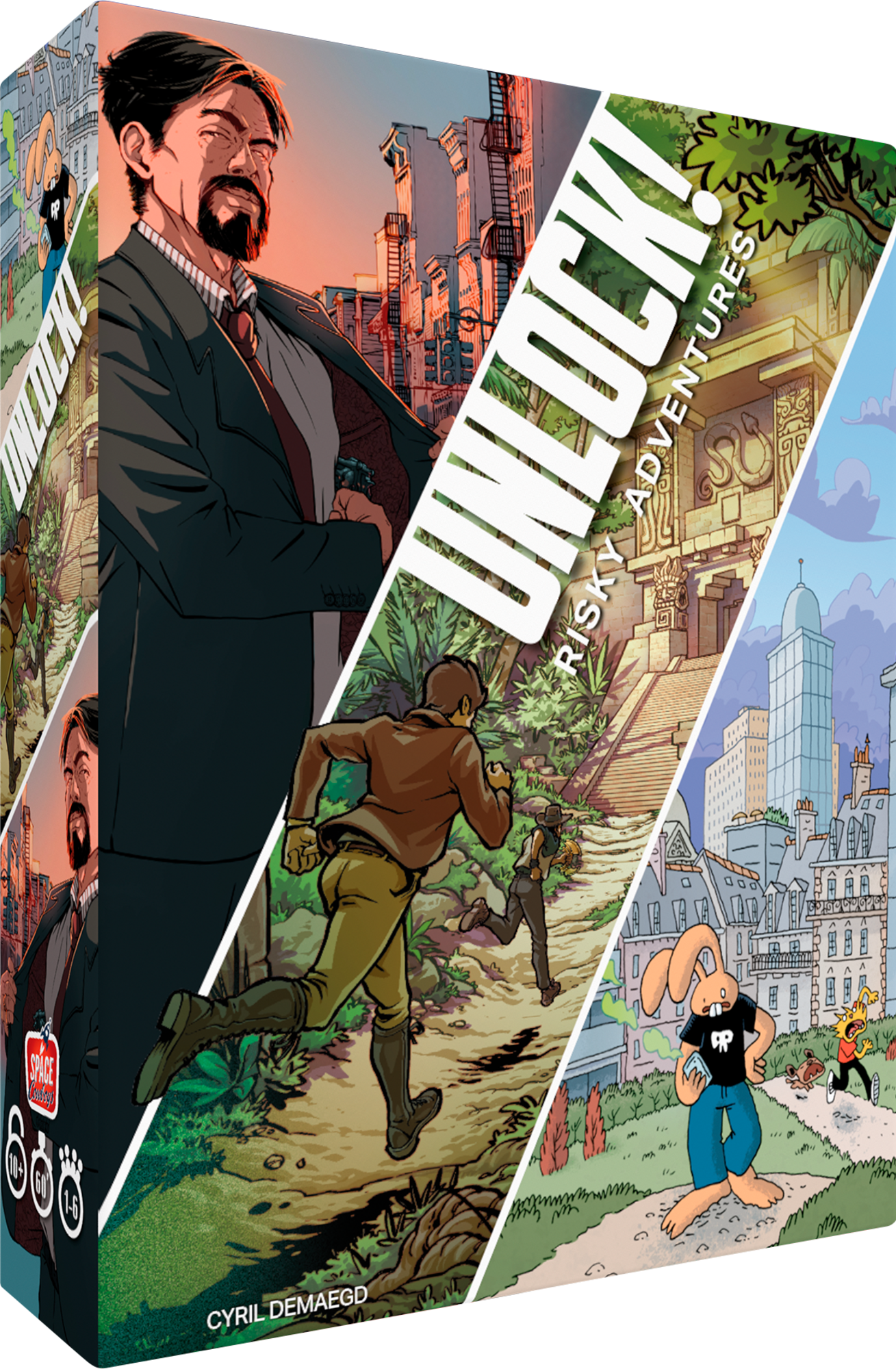 ASMODEE UNLOCK ! RISKY ADVENTURES code EAN 3558380121008 