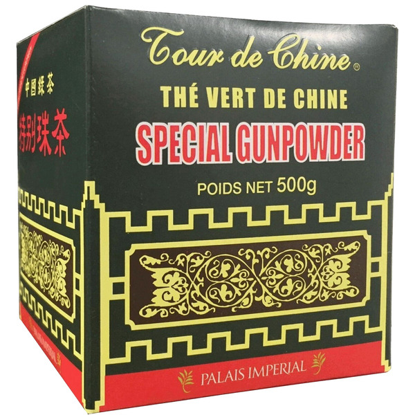 TOUR DE CHINE Thé vert Gunpowder code EAN 3558826006036 