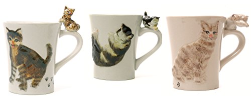 Mugs Tasses Animaux - Lot de 3
